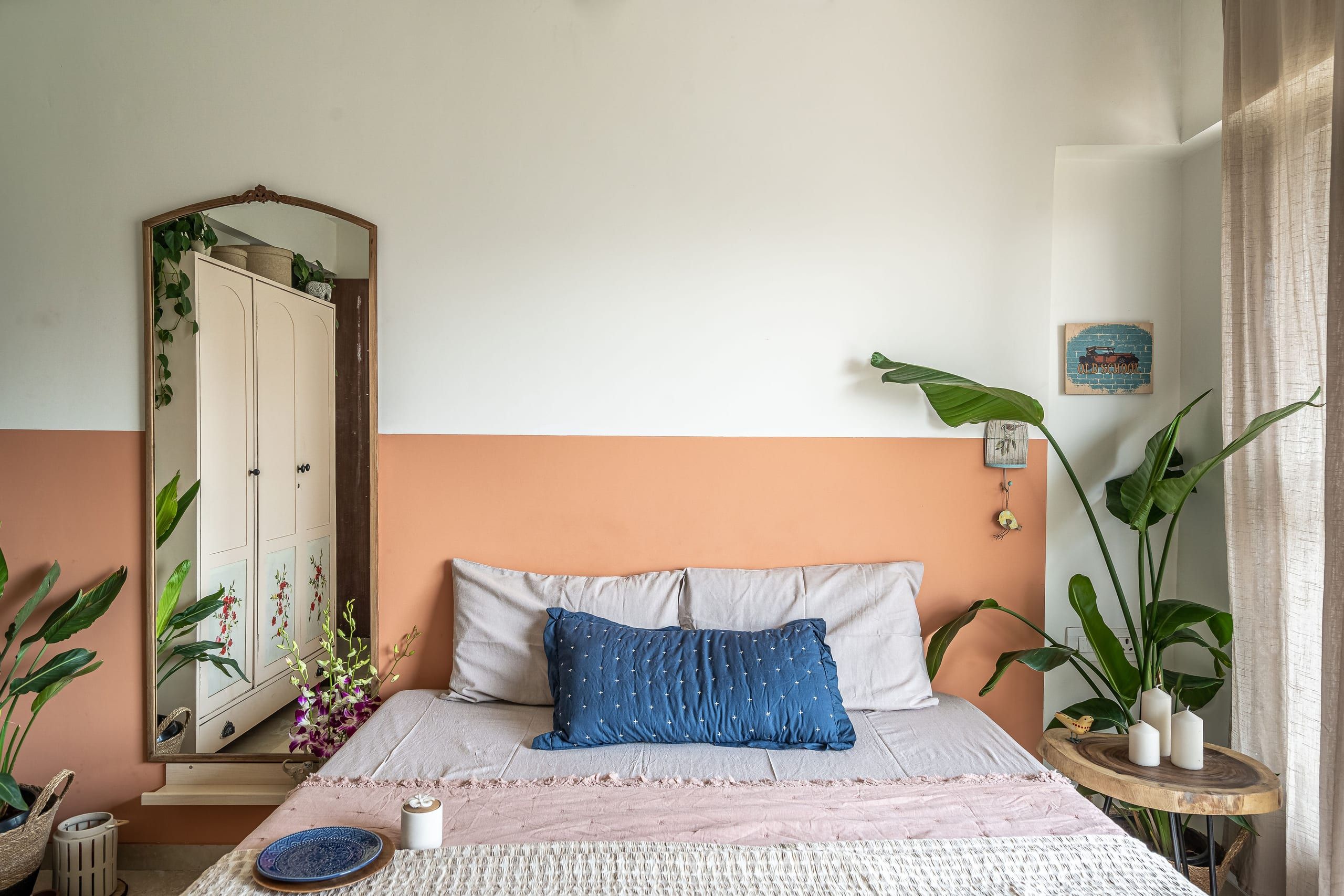 Hand-painted wardrobe — Aalya, Mulund
