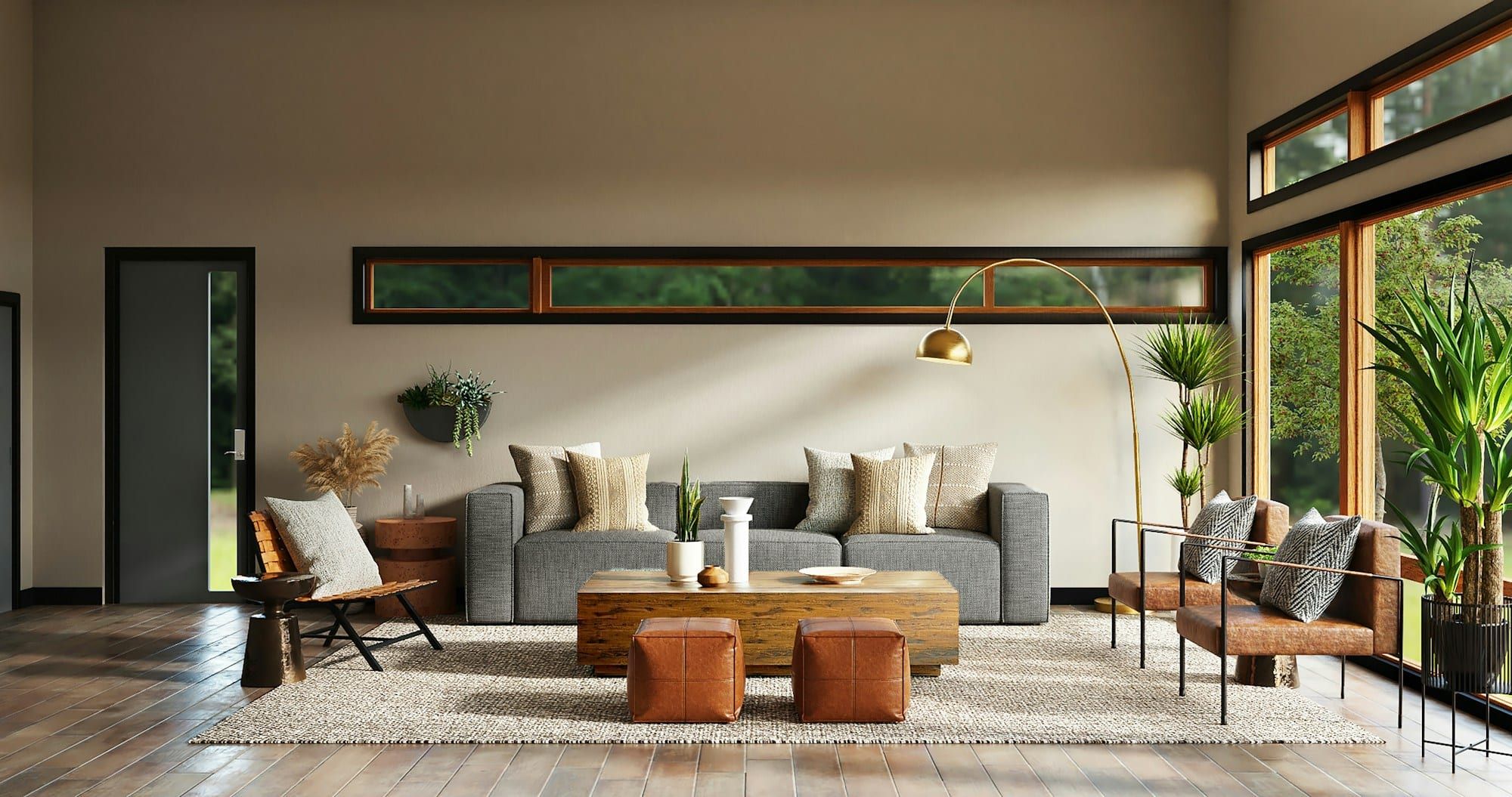 Representative bedroom detail — Patel Residence concept